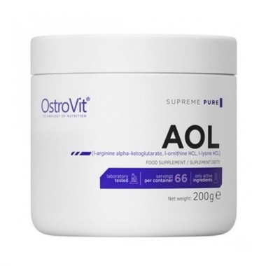 Амінокомплекс для спорту OstroVit AOL 200 g /66 servings/ Unflavored