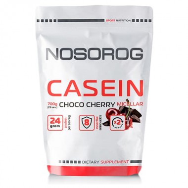 Протеїн Nosorog Nutrition Casein 700 g /23 servings/ Choco Cherry