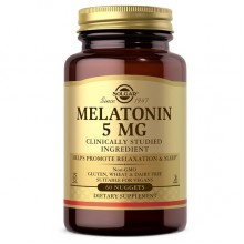 Мелатонин для сна Solgar Melatonin 5 mg 60 Nuggets