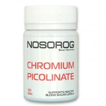 Микроэлемент Хром для спорта Nosorog Nutrition Chromium Picolinate 120 Tab