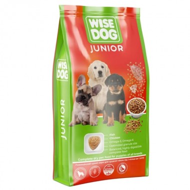 Wise Dog Junior для щенков 500г  Wise Dog Junior для щенков 500г