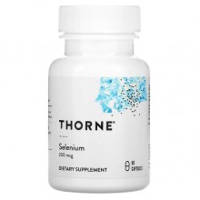 Селен Thorne Research Selenomethionine 60 Caps