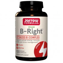 В комплекс Jarrow Formulas B-Right 100 Veg Caps В комплекс Jarrow Formulas B-Right 100 Veg Caps