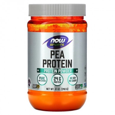 Протеин NOW Foods Pea Protein 340 g /10 servings/ Unflavored