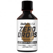Заменитель питания BioTechUSA Zero Drops 50 ml /100 servings/ Nut Nougat