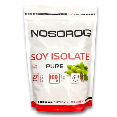 Протеин Nosorog Nutrition Soy isolate 1000 g /28 servings/ Pure Протеин Nosorog Nutrition Soy isolate 1000 g /28 servings/ Pure