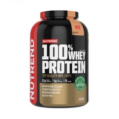 Протеин Nutrend 100% Whey Protein 2250 g /75 servings/ Ice Coffe