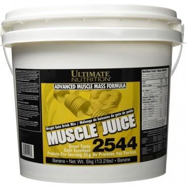 Гейнер Ultimate Nutrition Muscle Juice 2544 6000 g /24 servings/ Banana Гейнер Ultimate Nutrition Muscle Juice 2544 6000 g /24 servings/ Banana