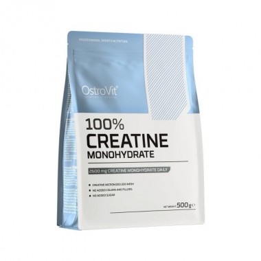 Креатин моногидрат OstroVit Creatine Monohydrate 500 g /166 servings/ Lemon