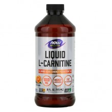 Карнитин NOW Foods L-Carnitine Liquid 1000 mg 473 ml /31 servings/ Citrus Карнитин NOW Foods L-Carnitine Liquid 1000 mg 473 ml /31 servings/ Citrus