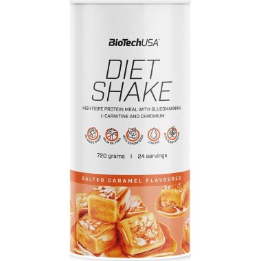 Протеин BioTechUSA Diet Shake 720 g /24 servings/ Salted caramel