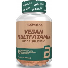 Витаминно-минеральный комплекс для спорта BioTechUSA Vegan Multivitamin 60 Tabs