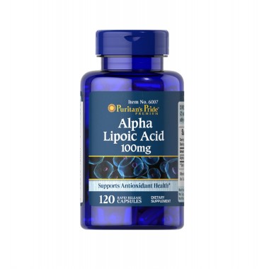 Альфа-липоевая кислота Puritan's Pride Alpha Lipoic Acid 100 mg 120 Caps