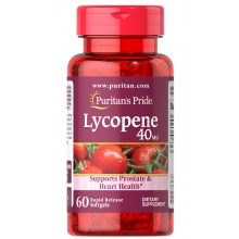 Ликопин Puritan's Pride Lycopene 40 mg 60 Softgels Ликопин Puritan's Pride Lycopene 40 mg 60 Softgels
