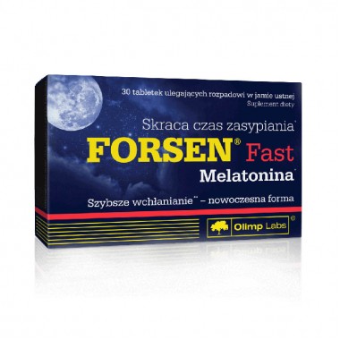 Мелатонин для спорта Olimp Nutrition Forsen Fast Melatonina 30 Tabs Мелатонин для спорта Olimp Nutrition Forsen Fast Melatonina 30 Tabs