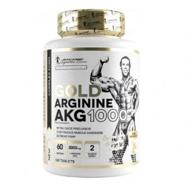 Аргинин для спорта Kevin Levrone Gold Arginine AKG 1000 120 Tabs