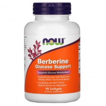 Барбарис NOW Foods Berberine Glucose Support 90 Softgels