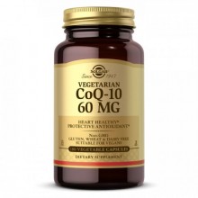 Коэнзим Solgar Vegetarian CoQ-10 60 mg 180 Veg Caps