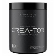 Креатин моногидрат Powerful Progress Crea-Tor Micronized 500 g /100 servings/ Lemon Lime