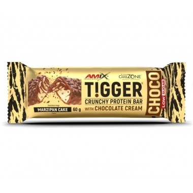 Протеиновый батончик Amix Nutrition TiggerZero Choco Protein Bar 60 g Marzipan Cake Протеиновый батончик Amix Nutrition TiggerZero Choco Protein Bar 60 g Marzipan Cake