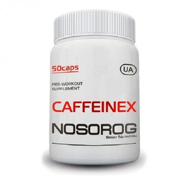 Комплекс до тренировки Nosorog Nutrition Caffeinex 50 Caps