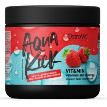 Витаминно-минеральный комплекс для спорта OstroVit Aqua Kick VIT&MIN 300 g /30 servings/ Strawberry