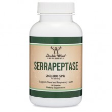 Серрапептаза Double Wood Serrapeptase Proteolytic Enzyme 240 000 SPU 120 Caps