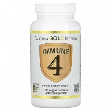 Натуральная добавка для иммунитета California Gold Nutrition Immune 4 180 Veg Caps