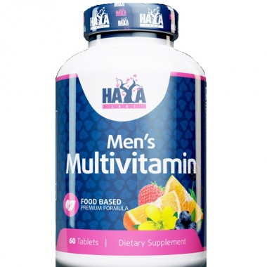 Витаминно-минеральный комплекс для мужчин Haya Labs Food Based Men's Multi 60 Tabs Витаминно-минеральный комплекс для мужчин Haya Labs Food Based Men's Multi 60 Tabs
