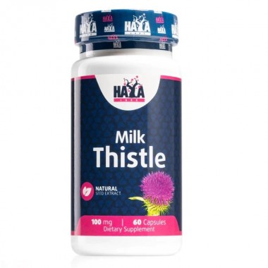 Расторопша Haya Labs Milk Thistle 100 mg 60 Caps