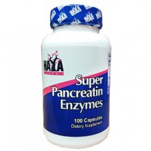 Панкреатин Haya Labs Super Pancreatin Enzymes 100 Caps