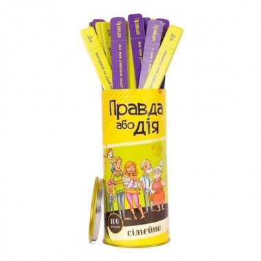 Настольная игра Fun Games Shop Правда или Дело: Семейная (укр.)