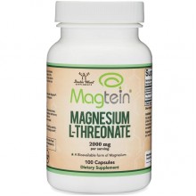 Микроэлемент Магний Double Wood Magnesium L-Threonate 2000 mg 100 Caps