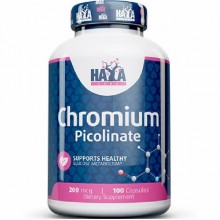 Микроэлемент Хром Haya Labs Chromium Picolinate 200 mg 100 Caps Микроэлемент Хром Haya Labs Chromium Picolinate 200 mg 100 Caps