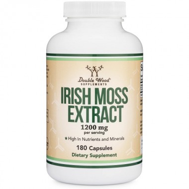 Витаминно-минеральный комплекс Double Wood Irish Moss Extract 1200 mg (2 caps per serving) 180 Caps