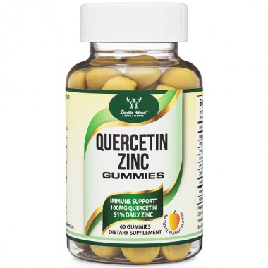 Кверцетин Double Wood Quercetin + Zinc Gummies 60 Gummies