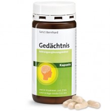 Гинкго Билоба Sanct Bernhard Gedächtnis 180 Caps