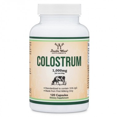 Колострум Double Wood Colostrum 500 mg 120 Caps