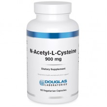 Ацетилцистеин Douglas Laboratories N-Acetyl-L-Cysteine 900 mg 90 Veg Caps