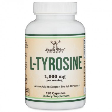 Тирозин Double Wood L-Tyrosine 500 mg 120 Caps