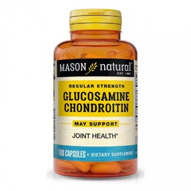 Препарат для суставов и связок Mason Natural Glucosamine Chondroitin Regular Strength 100 Caps