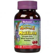 Витаминно-минеральный комплекс Bluebonnet Nutrition Rainforest Animalz Multiple Complete Daily 90 Chewables Cherry