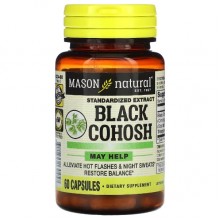 Клопогон Mason Natural Black Cohosh 60 Caps Клопогон Mason Natural Black Cohosh 60 Caps