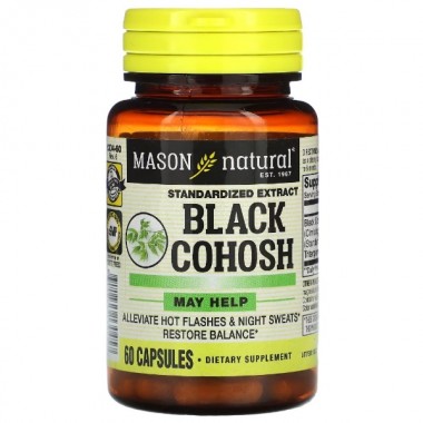 Клопогон Mason Natural Black Cohosh 60 Caps
