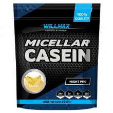 Протеин Willmax Micellar Casein 900 g /30 servings/ Banana