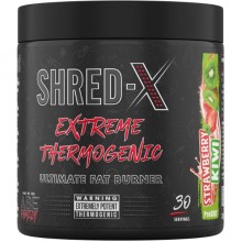 Комплексный жиросжигатель Applied Nutrition Shred-X Powder 300 g /30 servings/ Strawberry Kiwi