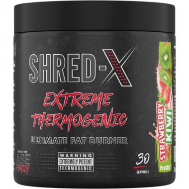 Комплексный жиросжигатель Applied Nutrition Shred-X Powder 300 g /30 servings/ Strawberry Kiwi