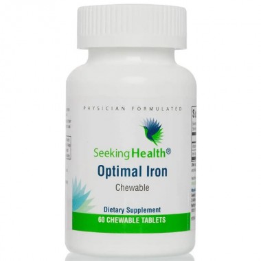 Микроэлемент Железо Seeking Health Optimal Iron Chewable 10 mg 60 Chewable Tabs