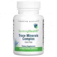 Мультиминеральный комплекс Seeking Health Trace Minerals Complex, Iron Free 30 Veg Caps Мультиминеральный комплекс Seeking Health Trace Minerals Complex, Iron Free 30 Veg Caps