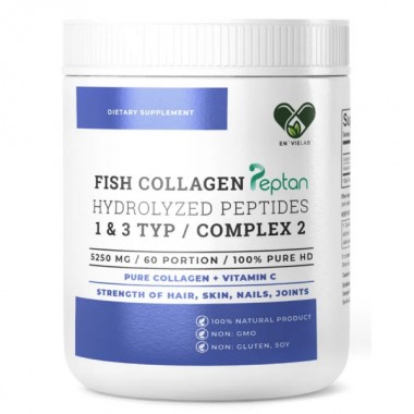 Коллаген En`vie Lab Fish Collagen Complex 2 (1&3 TYPE) 316 g /60 servings/ Pure